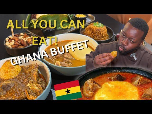 UNLIMITED GHANAIAN FOOD for £35! | Gold Coast London Food Review