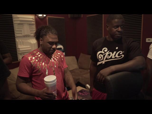 EMG Santana ft. Blac Youngsta | In studio vlog (Filmed By Miaci)