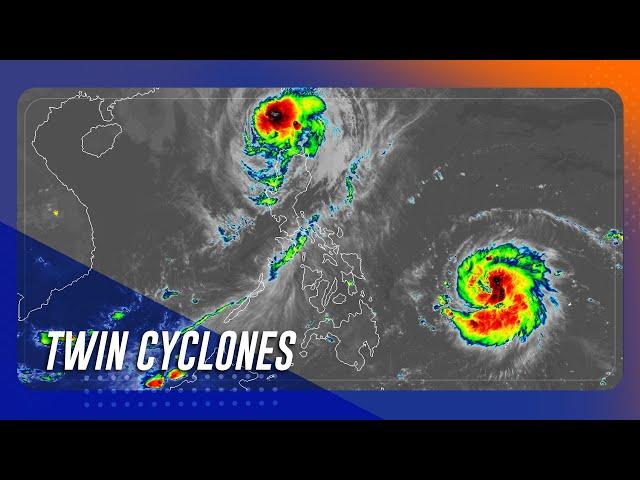 Pepito nears typhoon strength; Ofel weakens