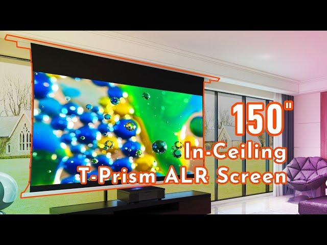 SCREENPRO ALR In-ceiling Projection Screen