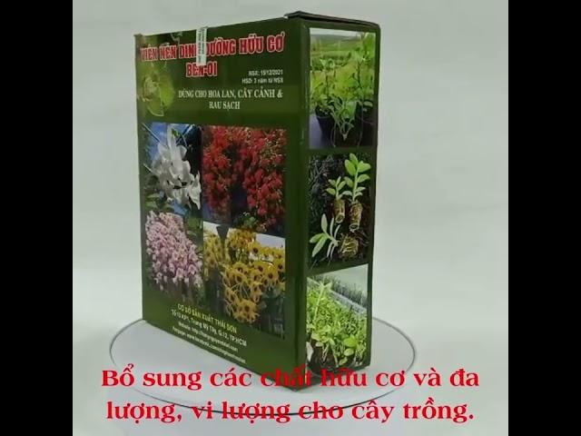 Viên Nén Dinh Dưỡng Hữu Cơ BEN-01 - Vườn Sài Gòn 0827997777