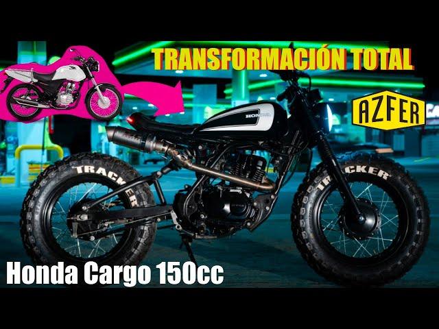 Transformación Total De una Honda Cargo 150cc // Tutorial para hacer tu primer moto custom 