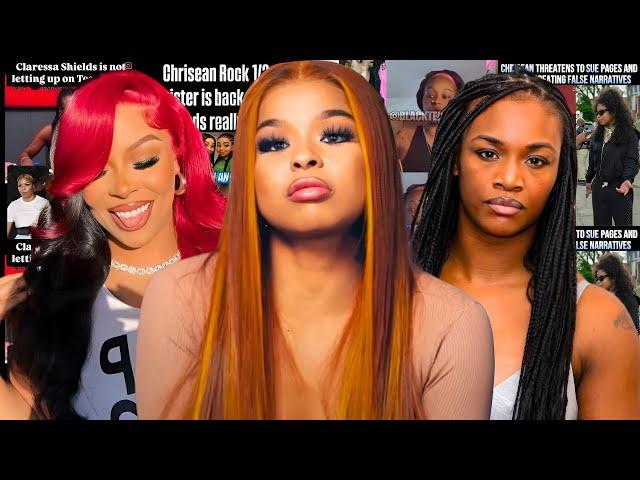 Chrisean Sister Calls CPS On Her⁉️Chrisean SUING Bloggers⁉️Tesehki Calls Claressa A CREATURE‼️