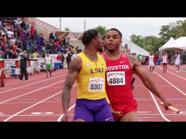 LSU And Houston Get Physical At Texas Relays