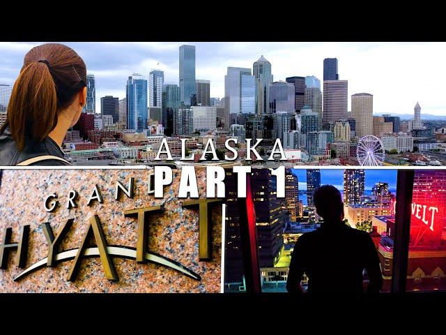 Arriving in Seattle: Grand Hyatt, South Lake union & using the Link Light Rail (ALASKA PART 1)