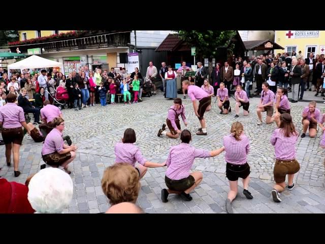 Landjugend Kaumberg - Vorführung am Bauernmarkt - 27. September 2015