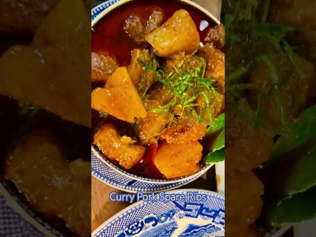 Curry Pork Spare Ribs, #khmerfood, #howtomakekhmerfood, #simplerecipes, #authentic, #realitystar