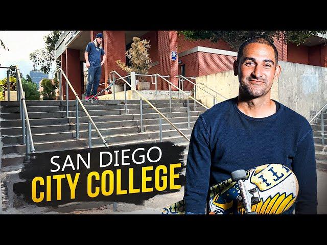 Skating San Diego City College!? Feat. Kanten Russell - Spot History Ep. 27