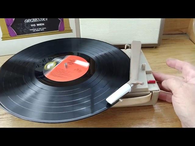 Mercury The Symphonette "Holiday" Portable Turntable by Philips