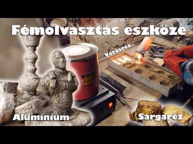 Fémolvasztás eszköze | VEVOR Electric Melting Furnace ◆ Eszközteszt