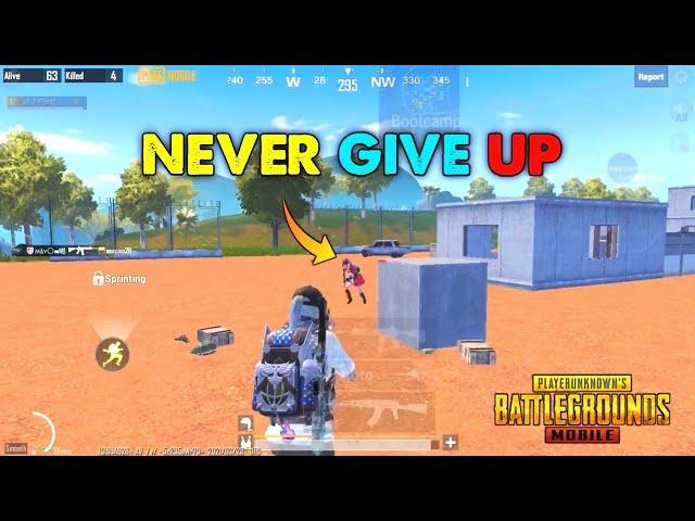 NEVER GIVE UP !!! | Practice Makes Perfect | Insane Montage | Pubg Mobile