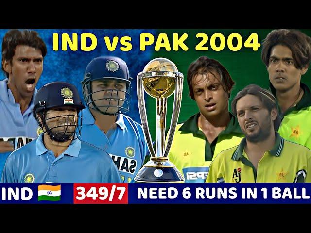 INDIA VS PAKISTAN 1ST ODI 2004 FULL HIGHLIGHT | IND VS PAK 2004 | IND VS PAK1ST ODI | HIGHLIGHTS