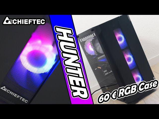 Chieftec Hunter GS-01B Gehäuse-Test - 60 Euro Schnäppchen mit 4xRGB-Lüfter