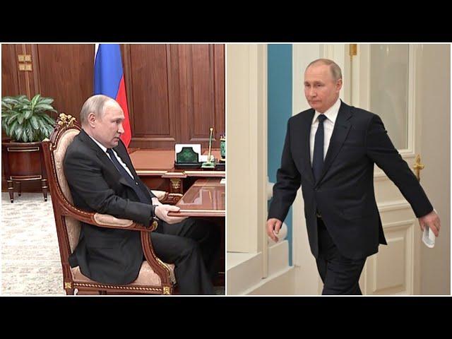 Почему Путин почти не двигает правой рукой! Бункерный серьезно болен!