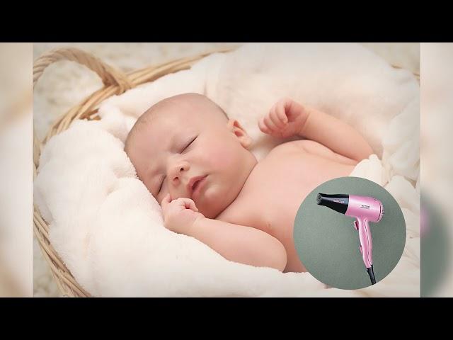 Your child will fall asleep in a few minutes. Check it out! Dryer & White Noise 10 h