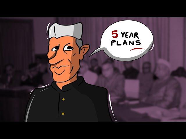 Indian Economy 1950-1990 | Economics Class12 NCERT| Animation