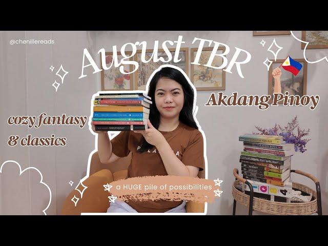 cozy fantasy, classics, Akdang Pinoy  Filipino books | August TBR