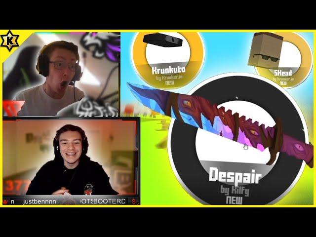 Streamers Unbox "NEW CONTRABAND ITEMS" in Krunker.io - Krunkerio Top Twitch Clips of The Week