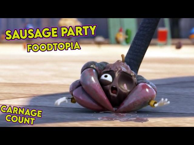 Sausage Party: Foodtopia (2024) Carnage Count