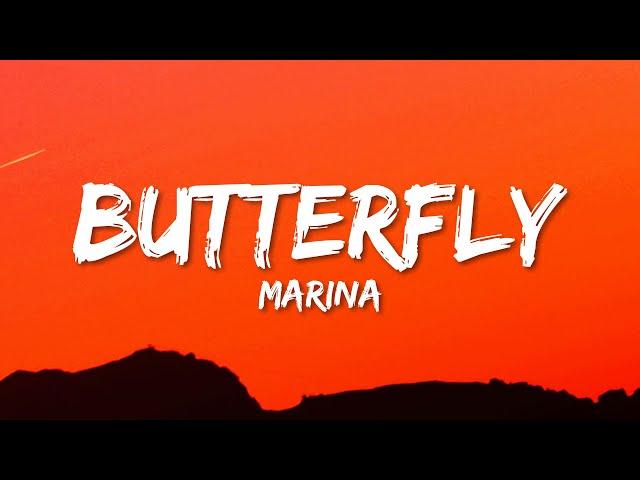 MARINA - BUTTERFLY (Lyrics)