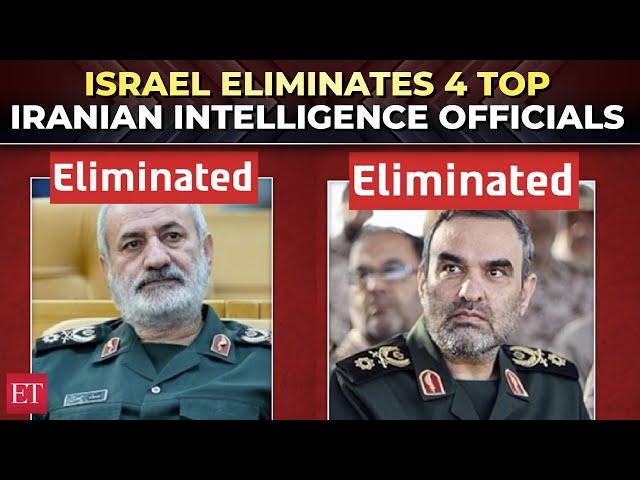 Israel eliminates 4 top Iranian intelligence officials; Is Khamenei the next target?