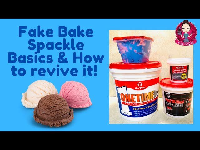 Fake Bake Spackle Basics & How to revive it!