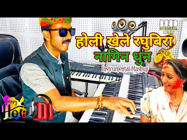 Holi Khele Raghuveera Nagin Dhun mix Instrumental Music - Hd Instrumental| Holi Instrumental Song 