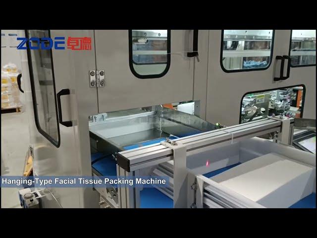 ZODE Hanging-Type Facial Tissue and Paper Towel Bundling Packing Machine