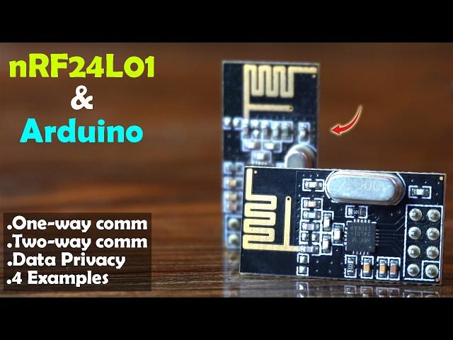 Arduino NRF24L01 Transmitter and Receiver – NRF24L01 Projects for beginners - Master nRF24L01