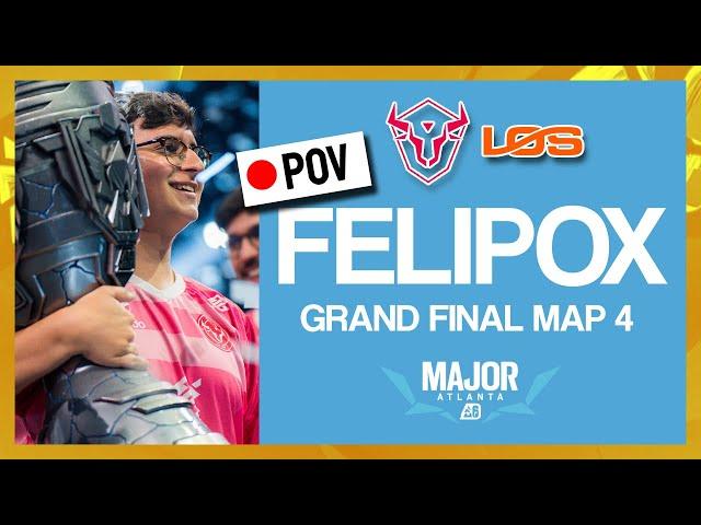 FelipoX POV | W7M v LOS | Map 4 Kafe | Major Atlanta Grand Final