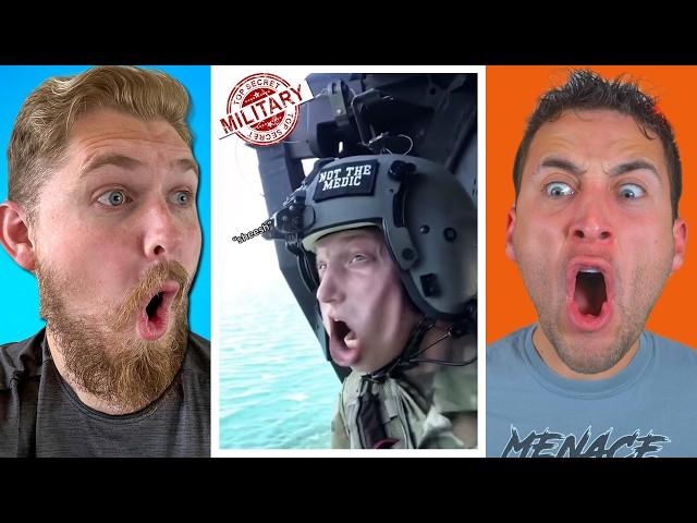 Reacting to MILITARY FAILS with NIKKO ORTIZ!!!