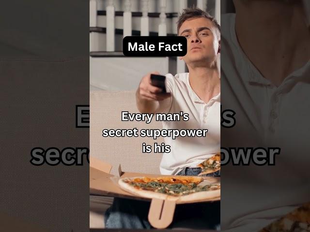 Every man's secret superpower is his... ️‍️ #facts #shorts #subscribe