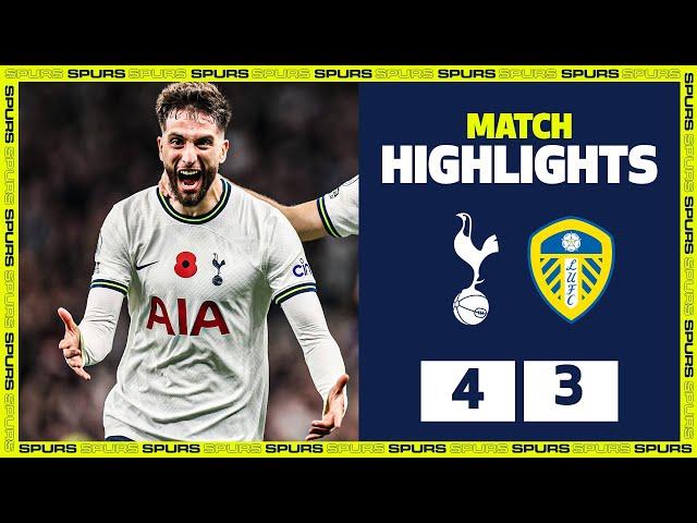 Bentancur secures DRAMATIC Spurs win! | HIGHLIGHTS