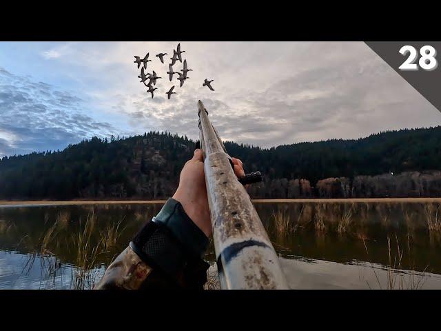 The LUCKIEST SHOT Of My LIFE | Kayak Duck Hunting Public Land