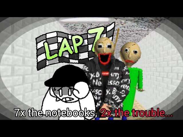 Having DOUBLE the trouble in Pizza Mode with Lap 7... (Raldi's Crackhouse Modded v1.7)