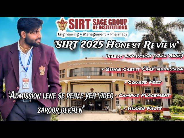 Sagar Institute of Research and Technology Engineering review 2025 Fees Courses Placements Admission