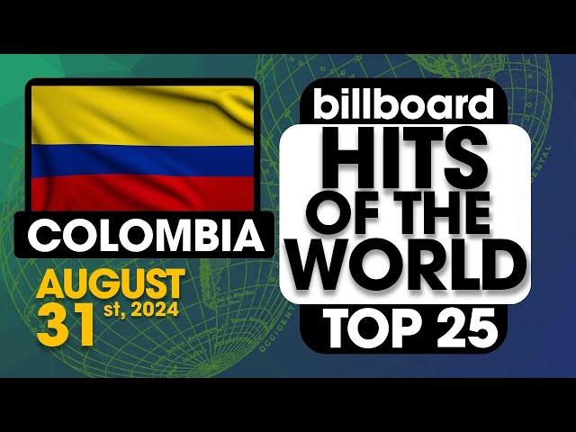 Billboard Hits of The World: Colombia Top 25 (August 31st, 2024)