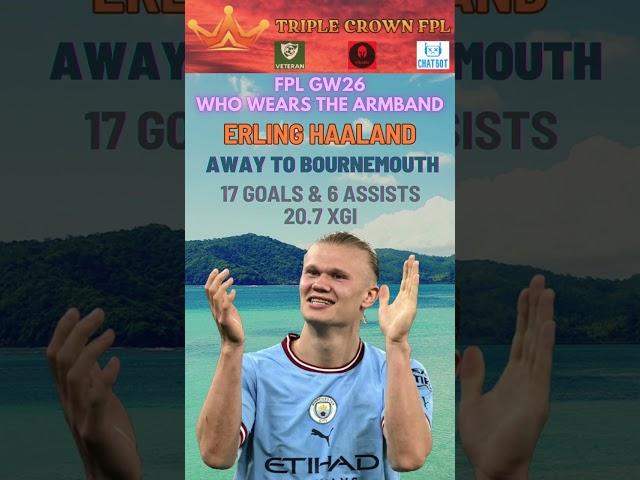 FPL Captaincy Choice GW26
