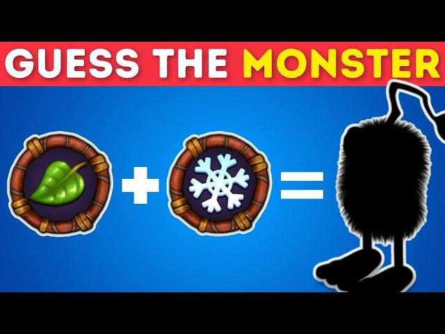 Guess the My Singing Monster by its Element and Voice | My Singing Monsters Quiz 2024