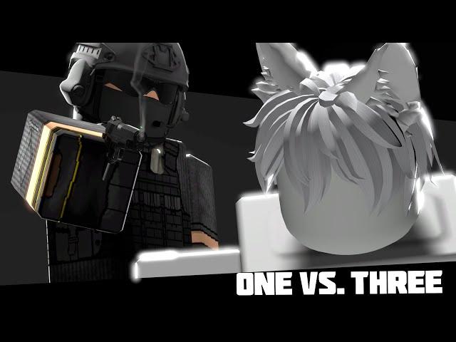 One Vs. Three | Roblox Fight Animation