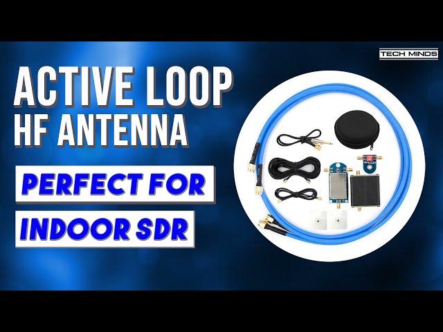LZ1AQ Active Small Magnetic Loop HF Antenna