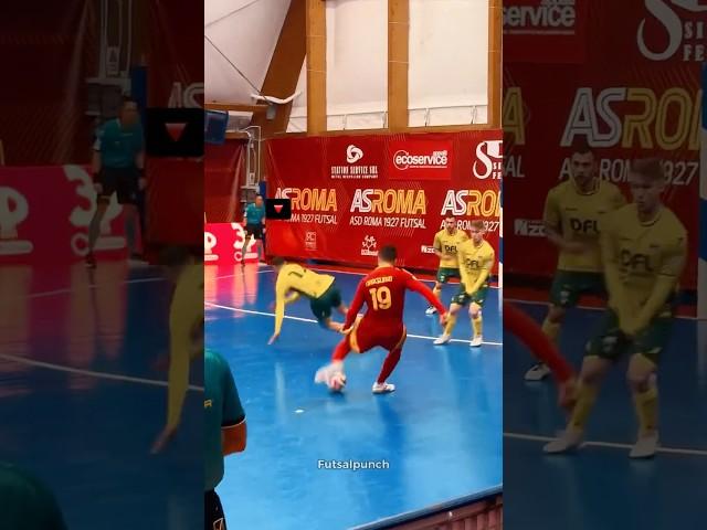 Astronaut are taking notes! Throw your body  #futsal #defending #flying #body #shorts