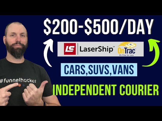 Independent Courier Business | $200-$500 A Day!!! #independentcourierbusiness #independentcourier