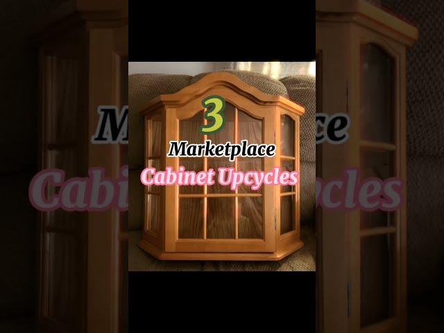 Upcycle a Vintage Cabinet or Hutch, Three Different Ways! Cottage Style Furniture Repurpose!