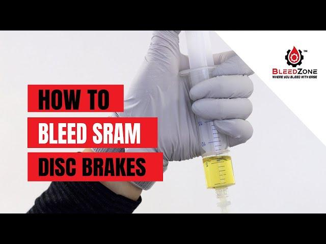 How to Bleed SRAM Hydraulic Disc Brakes (Non Bleeding Edge) | BleedZone Kit