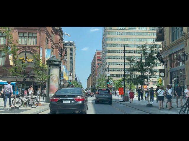 Discovering Montreal: A Drive Through Downtown and Old City