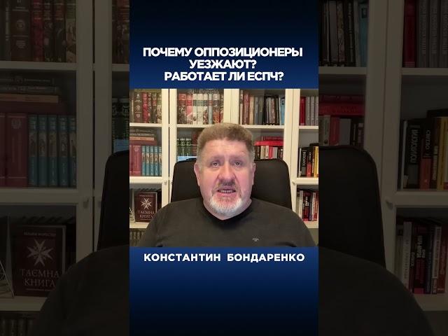 Почему оппозиционеры уезжают? Работает ли ЕСПЧ?