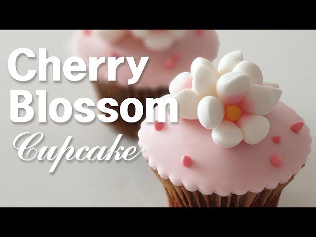 SUJUNG CAKE :: cherry blossom cupcake 벚꽃 컵케이크 만들기