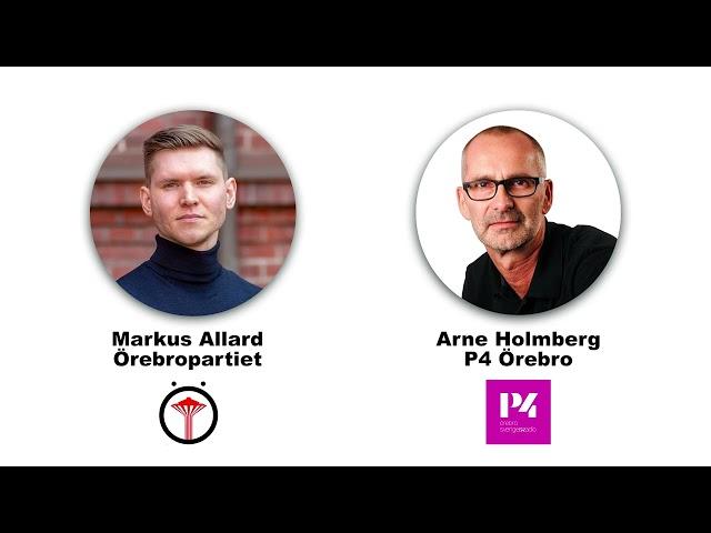 P4-journalist inte nöjd med Markus Allards svar