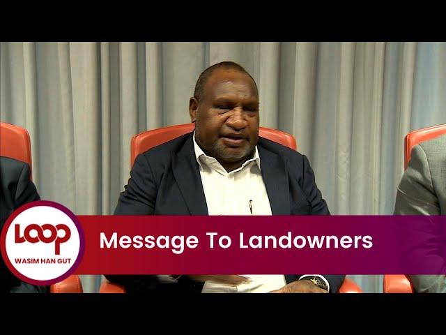 Message To Landowners